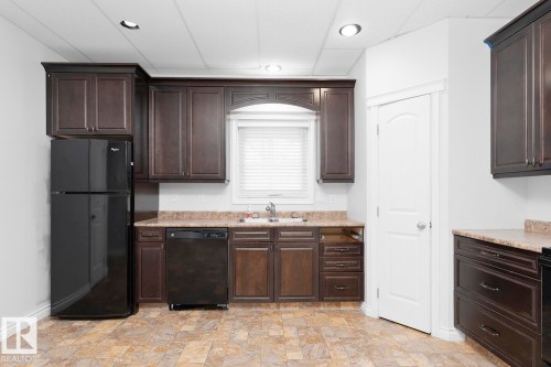 509 13 Street, Cold Lake, AB - Indoor Photo Showing Kitchen With Double Sink