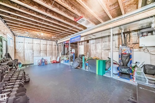 2011 201 Street, Edmonton, AB - Indoor Photo Showing Basement