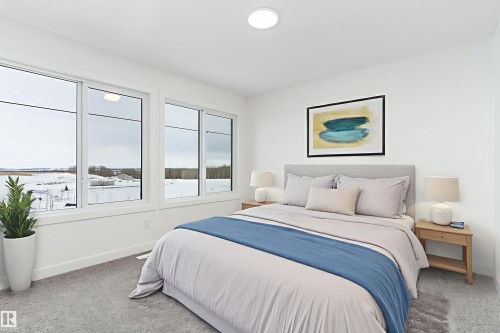 4574 Warbler Loop, Edmonton, AB - Indoor Photo Showing Bedroom