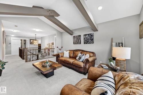 9036 24 Avenue, Edmonton, AB - Indoor Photo Showing Living Room