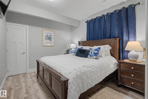 9036 24 Avenue, Edmonton, AB - Indoor Photo Showing Bedroom