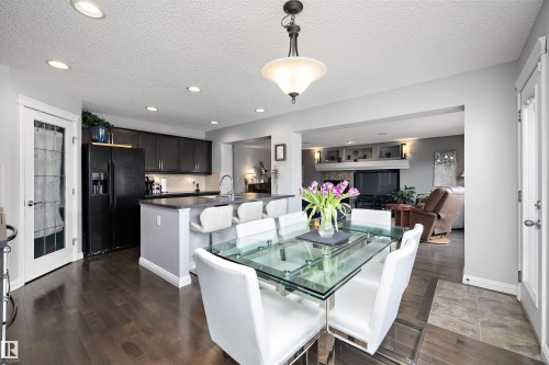 1310 114B Street, Edmonton, AB - Indoor Photo Showing Dining Room