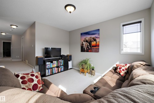 1310 114B Street, Edmonton, AB - Indoor Photo Showing Living Room