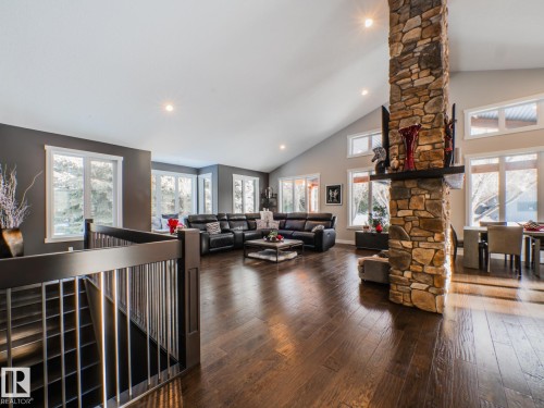 231 75 Street, Edmonton, AB - Indoor With Fireplace
