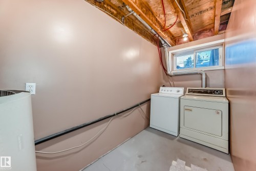 11609 125 Street, Edmonton, AB - Indoor Photo Showing Laundry Room