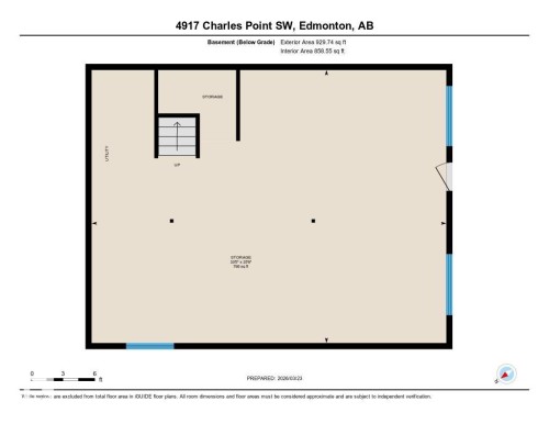 Floor plan - 4917 Charles Point(E), Edmonton, AB - Other
