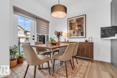 Unit 9 1910 Collip View, Edmonton, AB - Indoor Photo Showing Dining Room