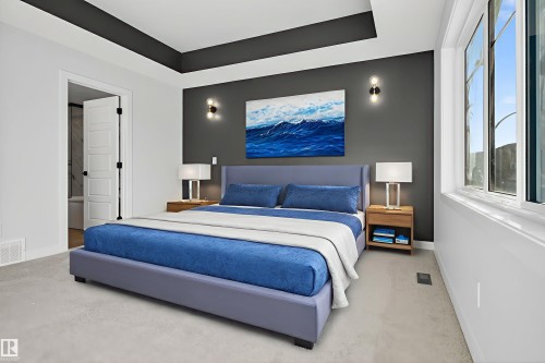 17 Hull Wynd, Spruce Grove, AB - Indoor Photo Showing Bedroom