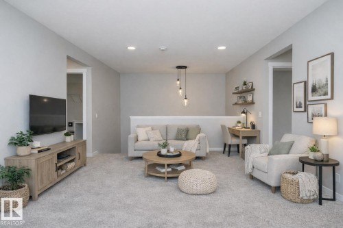3945 Wren Loop, Edmonton, AB - Indoor Photo Showing Living Room