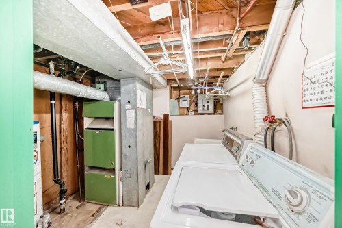 11239 97 Street, Edmonton, AB - Indoor Photo Showing Laundry Room