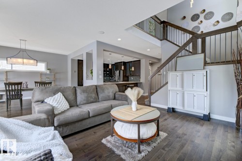 1251 Secord Landing, Edmonton, AB - Indoor Photo Showing Living Room