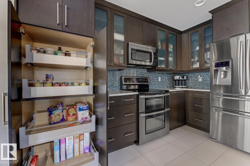 1251 Secord Landing, Edmonton, AB - Indoor Photo Showing Kitchen