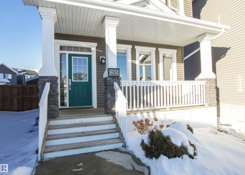 16752 15 Avenue, Edmonton, AB - Outdoor With Deck Patio Veranda With Facade