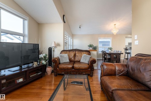 3769 23 Street, Edmonton, AB - Indoor Photo Showing Living Room