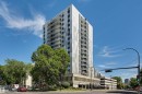 802 10011 116 Street, Edmonton, AB  - Outdoor With Balcony With Facade 