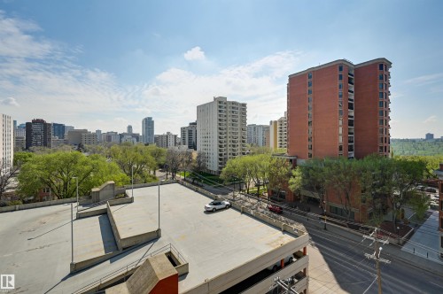 802 10011 116 Street, Edmonton, AB - Outdoor With Balcony