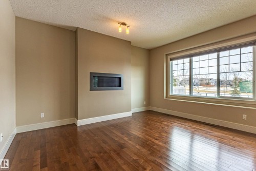 4906 Crabapple Lane Sw, Edmonton, AB - Indoor With Fireplace