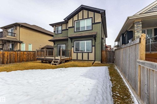 4906 Crabapple Lane Sw, Edmonton, AB - Outdoor With Deck Patio Veranda