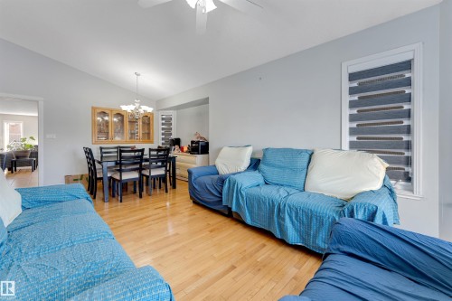 3139 34B Avenue, Edmonton, AB - Indoor Photo Showing Living Room