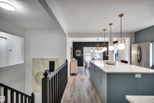 5409 56 Street, Beaumont, AB - Indoor Photo Showing Kitchen With Upgraded Kitchen
