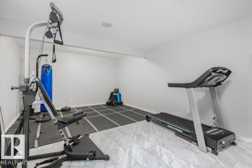 6105 17A Avenue, Edmonton, AB - Indoor Photo Showing Gym Room