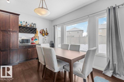 6105 17A Avenue, Edmonton, AB - Indoor Photo Showing Dining Room