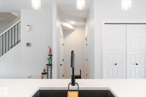 17487 77 Street, Edmonton, AB - Indoor Photo Showing Kitchen With Double Sink