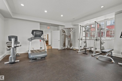 #25 655 Watt Blvd, Edmonton, AB - Indoor Photo Showing Gym Room