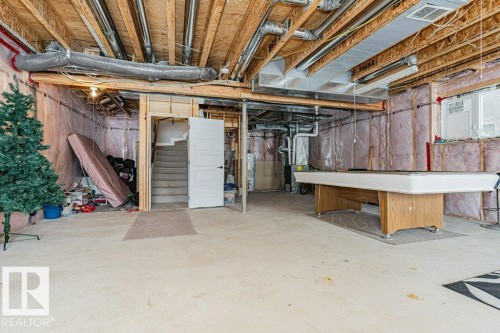 610 Albany Way, Edmonton, AB - Indoor Photo Showing Basement