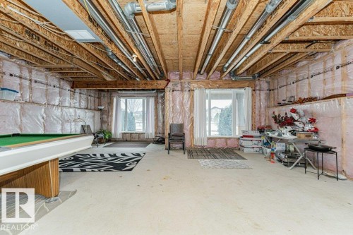 610 Albany Way, Edmonton, AB - Indoor Photo Showing Basement