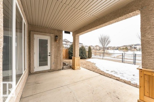 610 Albany Way, Edmonton, AB - Outdoor With Deck Patio Veranda With Exterior