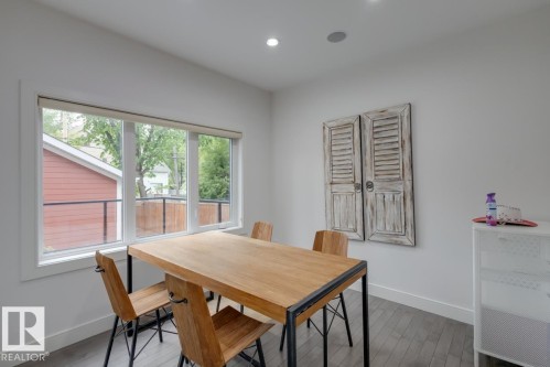 11045 85 Avenue, Edmonton, AB - Indoor Photo Showing Dining Room