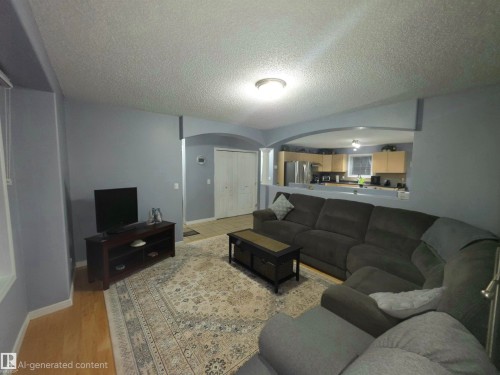 5146 54 Avenue, Redwater, AB - Indoor Photo Showing Living Room