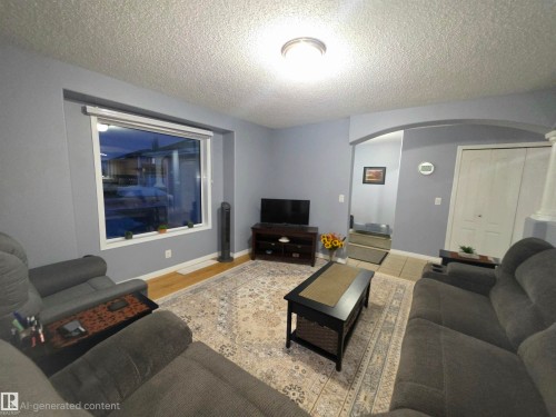 5146 54 Avenue, Redwater, AB - Indoor Photo Showing Living Room