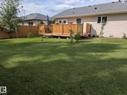 5146 54 Avenue, Redwater, AB - Outdoor With Deck Patio Veranda