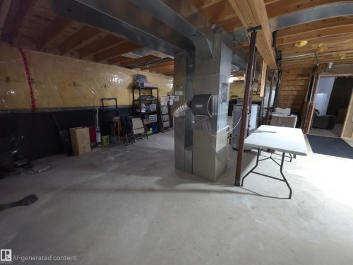 5146 54 Avenue, Redwater, AB - Indoor Photo Showing Basement