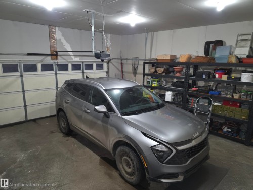 5146 54 Avenue, Redwater, AB - Indoor Photo Showing Garage