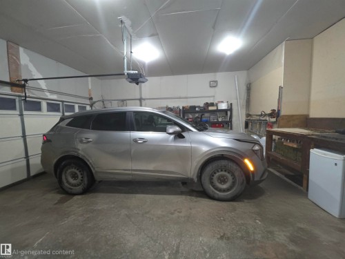 5146 54 Avenue, Redwater, AB - Indoor Photo Showing Garage