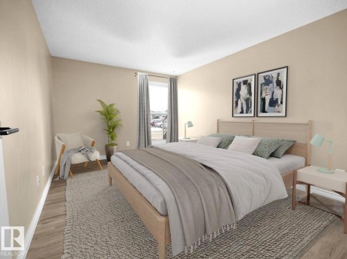 Virtually Staged by FabDecorz. - 9345 172 Street, Edmonton, AB - Indoor Photo Showing Bedroom
