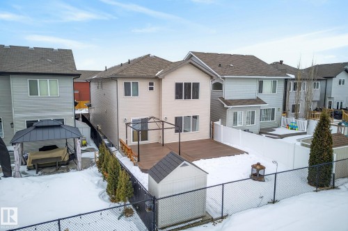 12152 172 Avenue, Edmonton, AB - Outdoor With Deck Patio Veranda With Exterior