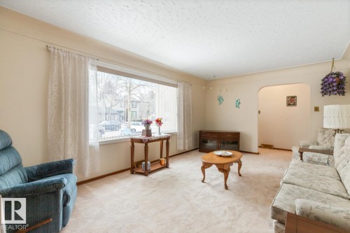 9280 77 Street, Edmonton, AB - Indoor Photo Showing Living Room