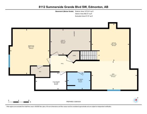 Floor plan - 8112 Summerside Grande Boulevard, Edmonton, AB - Other
