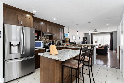 8148 77 Avenue, Edmonton, AB - Indoor Photo Showing Kitchen With Upgraded Kitchen