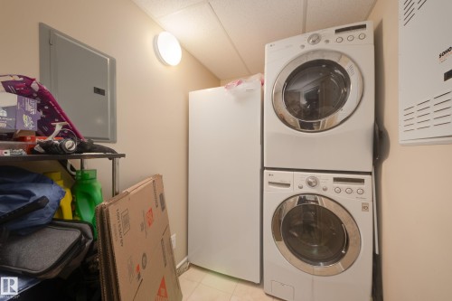 317 6083 Maynard Way, Edmonton, AB - Indoor Photo Showing Laundry Room