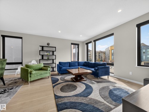 5 1304 Rutherford Road, Edmonton, AB - Indoor Photo Showing Living Room