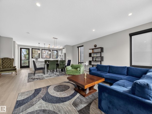 5 1304 Rutherford Road, Edmonton, AB - Indoor Photo Showing Living Room