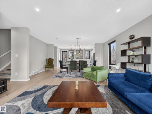 5 1304 Rutherford Road, Edmonton, AB - Indoor Photo Showing Living Room
