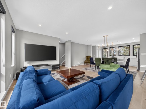 5 1304 Rutherford Road, Edmonton, AB - Indoor Photo Showing Living Room