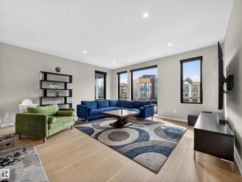 5 1304 Rutherford Road, Edmonton, AB - Indoor Photo Showing Living Room