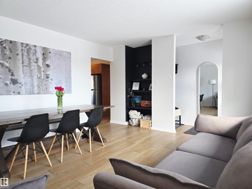 4820 105B Street, Edmonton, AB - Indoor Photo Showing Living Room